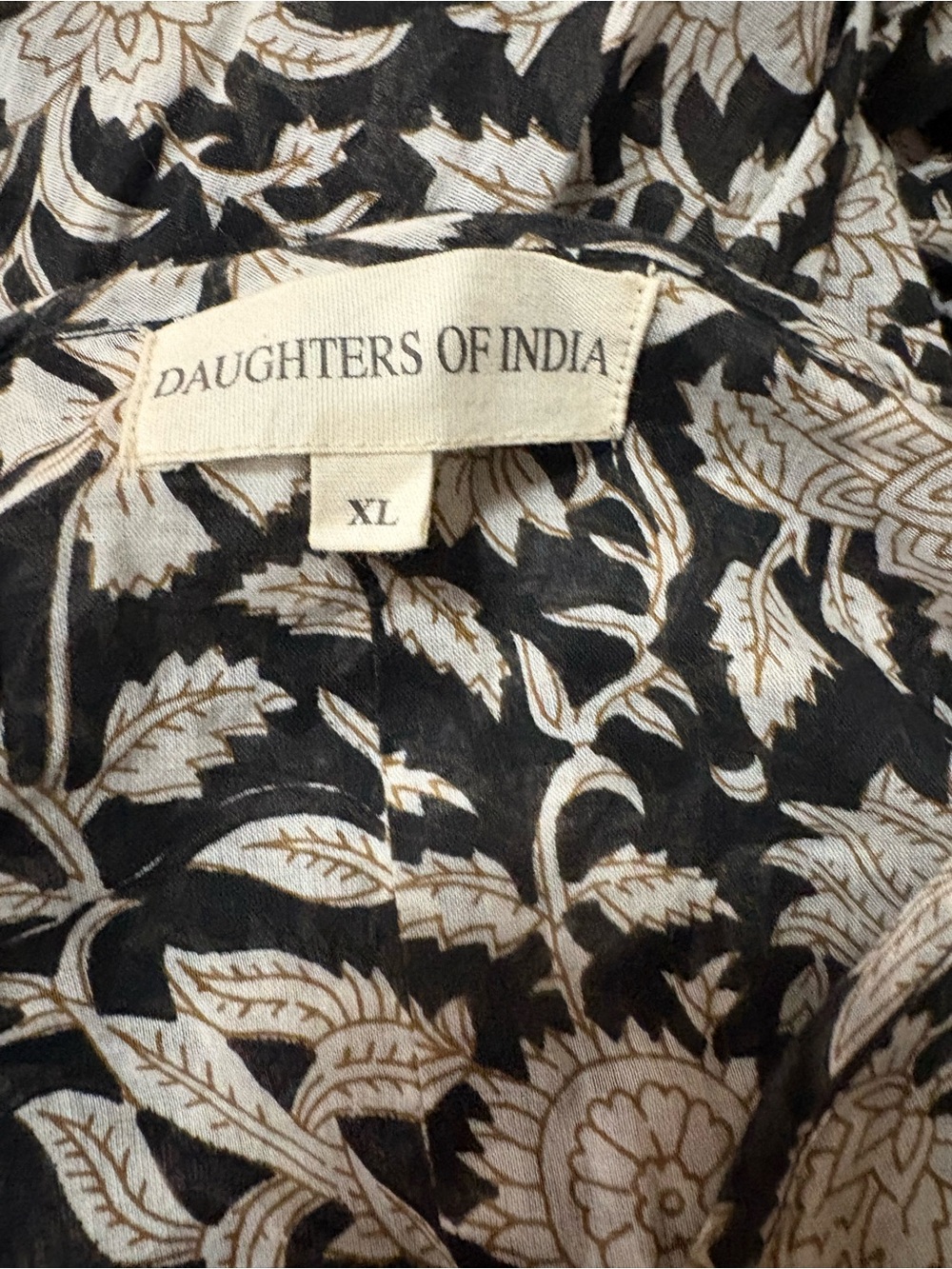 Daughters of India Kyra Midi Dress in Pepper XL - Picture 6 of 11